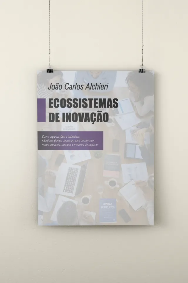 Capa do e-book Ecossistemas de Inovação